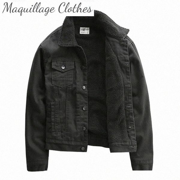 men's winter wool denim jackets fleece lined fur collar thermal jeans coats for male clothing size m-3xl y68p#, Black;brown
men's winter wool denim jackets fleece lined fur collar thermal jeans coats for male clothing size m-3xl y68p#, Black;brown