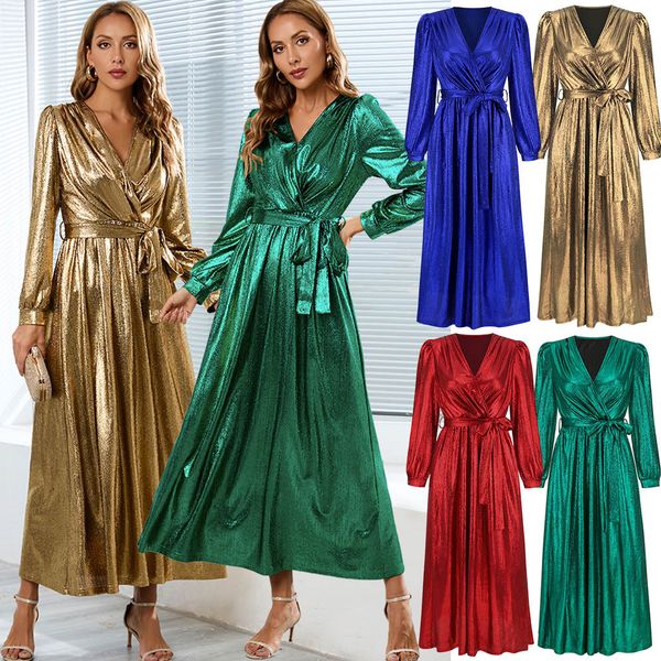 high-quality banquet sequin dress skirt 2022 european and american mid-length v-neck dress, White;black
high-quality banquet sequin dress skirt 2022 european and american mid-length v-neck dress, White;black