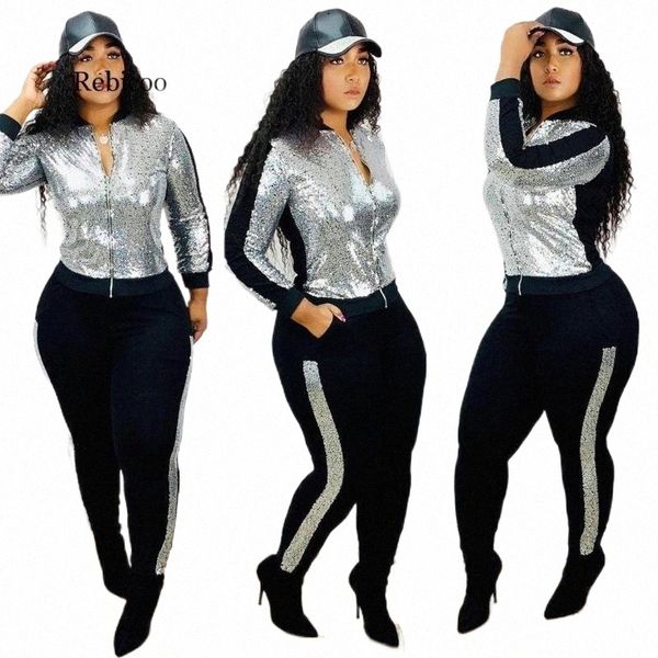 plus size sequin two piece set women festival clothing club outfits zip up jacket and pant 2 piece matching sets 14aq#, Gray
plus size sequin two piece set women festival clothing club outfits zip up jacket and pant 2 piece matching sets 14aq#, Gray