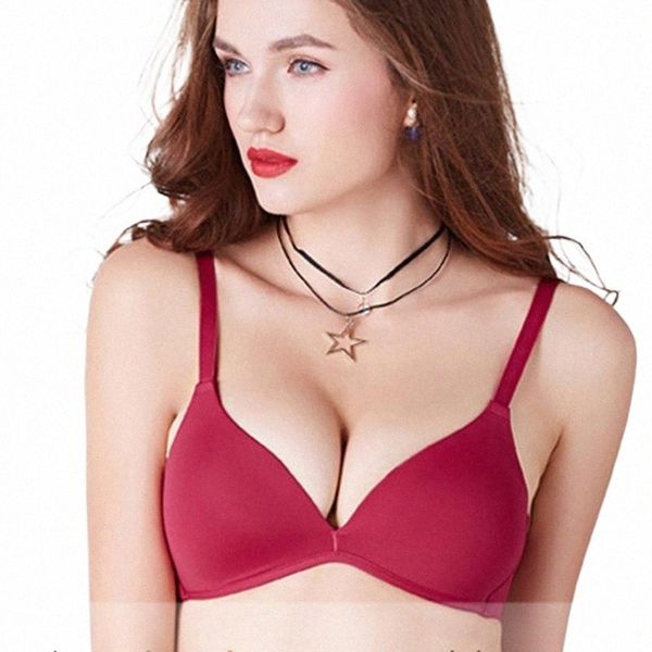 bras e lovegirl bare back seamless bra women invisible underwear push high without steel ring thin section h4dz#, Red;black
bras e lovegirl bare back seamless bra women invisible underwear push high without steel ring thin section h4dz#, Red;black