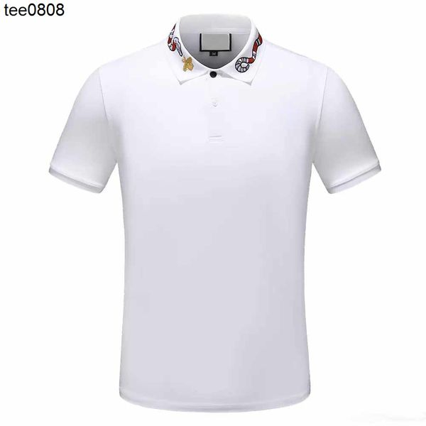 2022 new designer polo shirts men luxury polo casual men polo t shirt snake bee letter print embroidery fashion high polos, White;black
2022 new designer polo shirts men luxury polo casual men polo t shirt snake bee letter print embroidery fashion high polos, White;black