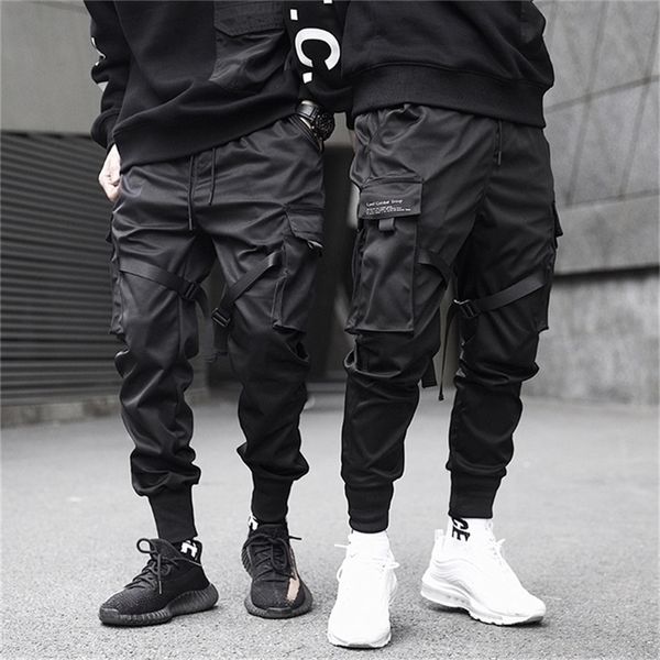 mens pants men cargo black ribbons block multipocket harem joggers harajuku sweatpant hip hop casual male trousers 220914
mens pants men cargo black ribbons block multipocket harem joggers harajuku sweatpant hip hop casual male trousers 220914