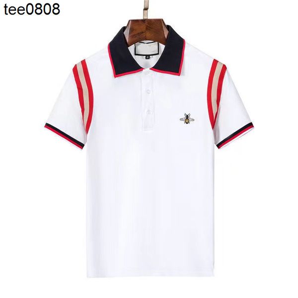 fashion mens t-shirt vloness men casual luxury t shirt embroidered tees medusa cotton snake pattern high street collar polo, White;black
fashion mens t-shirt vloness men casual luxury t shirt embroidered tees medusa cotton snake pattern high street collar polo, White;black