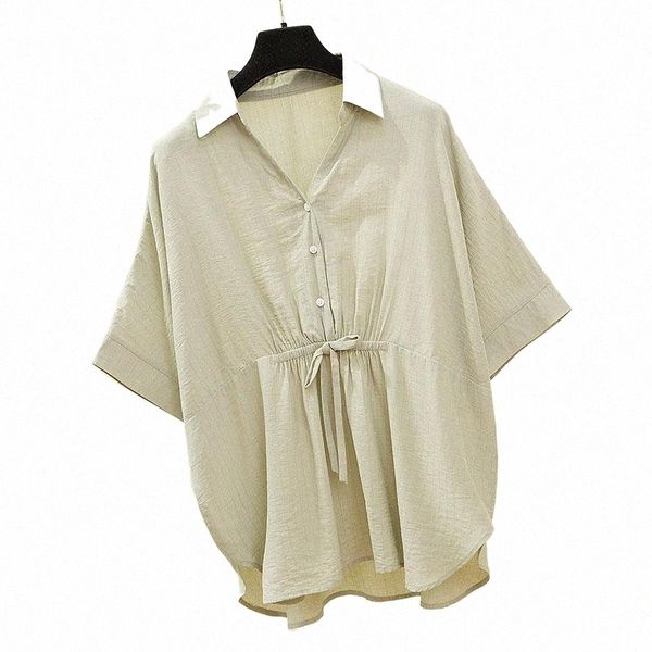 summer plus size women shirts elegant girl's slim korean style thin loose short sleeve womens clothing 9884 women's blouses & g4d6, White
summer plus size women shirts elegant girl's slim korean style thin loose short sleeve womens clothing 9884 women's blouses & g4d6, White