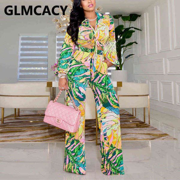 women's two piece pants women two piece floral printed suits long sleeve tie up shirt wide leg pants set t220902, White
women's two piece pants women two piece floral printed suits long sleeve tie up shirt wide leg pants set t220902, White