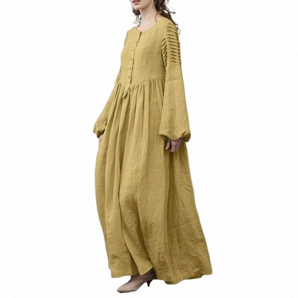 casual dresses fashiom sundress women elegant pleated lantern sleeve solid maxi long dress vintage party vestido kaftan robe femme 5xl dress, Black;gray
casual dresses fashiom sundress women elegant pleated lantern sleeve solid maxi long dress vintage party vestido kaftan robe femme 5xl dress, Black;gray