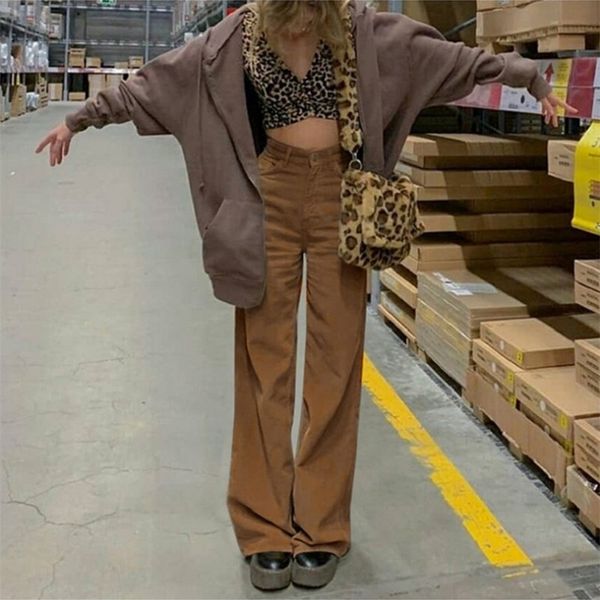 women's pants capris corduroy y2k baggy joggers women vintage wide leg pants brown low waist e girl 90s aesthetic trousers female sweat, Black;white
women's pants capris corduroy y2k baggy joggers women vintage wide leg pants brown low waist e girl 90s aesthetic trousers female sweat, Black;white