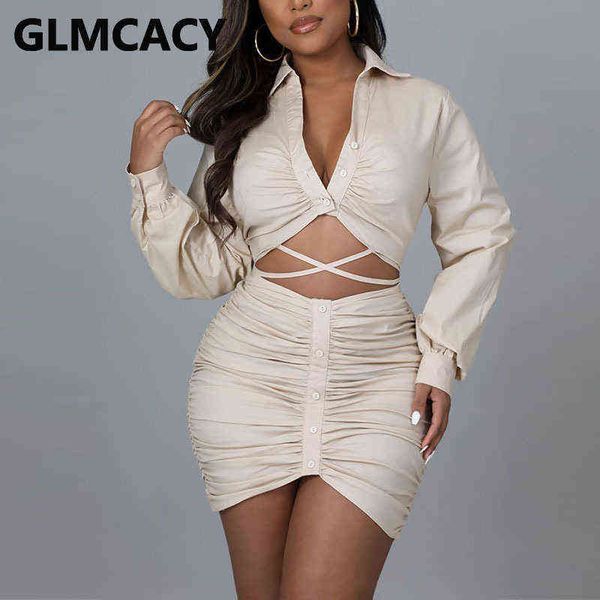 women's two piece pants women two piece chic dress suits long sleeve button up crop ruched bodycon skirts set t220902, White
women's two piece pants women two piece chic dress suits long sleeve button up crop ruched bodycon skirts set t220902, White