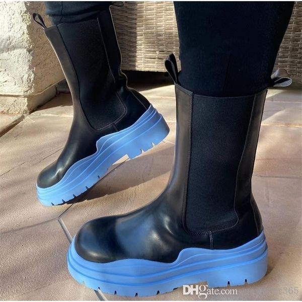 retail 2022 women designer medium boots new thick soled warm elasticshoes round head leisure pu boots, Black
retail 2022 women designer medium boots new thick soled warm elasticshoes round head leisure pu boots, Black