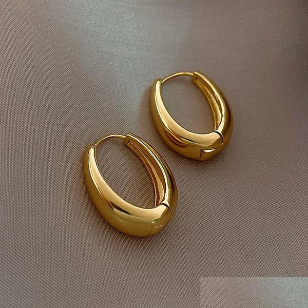 hoop huggie classic copper alloy smooth metal hoop earrings for woman fashion korean jewelry temperament girls daily wear 5582 q2 dr dhdzn, Golden;silver
hoop huggie classic copper alloy smooth metal hoop earrings for woman fashion korean jewelry temperament girls daily wear 5582 q2 dr dhdzn, Golden;silver