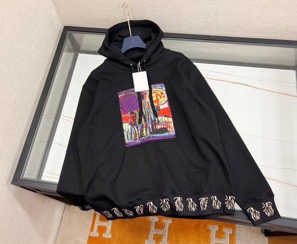 2022 autumn and winter fashion mens hoodie luxury exquisite printing design loose version of the brand designer hoodie, Black
2022 autumn and winter fashion mens hoodie luxury exquisite printing design loose version of the brand designer hoodie, Black