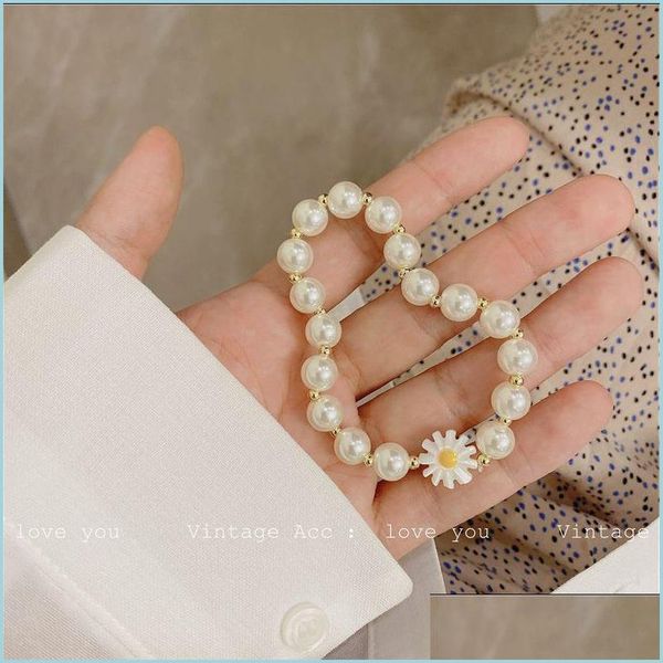 charm bracelets charm bracelets korean retro imitated pearl round beaded daisy bracelet irregar geometric flower for women party acce dhelv, Golden;silver
charm bracelets charm bracelets korean retro imitated pearl round beaded daisy bracelet irregar geometric flower for women party acce dhelv, Golden;silver