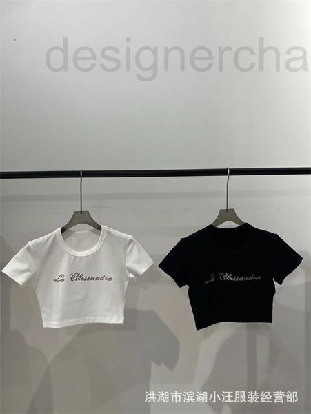 women's hoodies & sweatshirts designer 2022 summer new letter drill fitted round neck short t-shirt eg9f, Black
women's hoodies & sweatshirts designer 2022 summer new letter drill fitted round neck short t-shirt eg9f, Black
