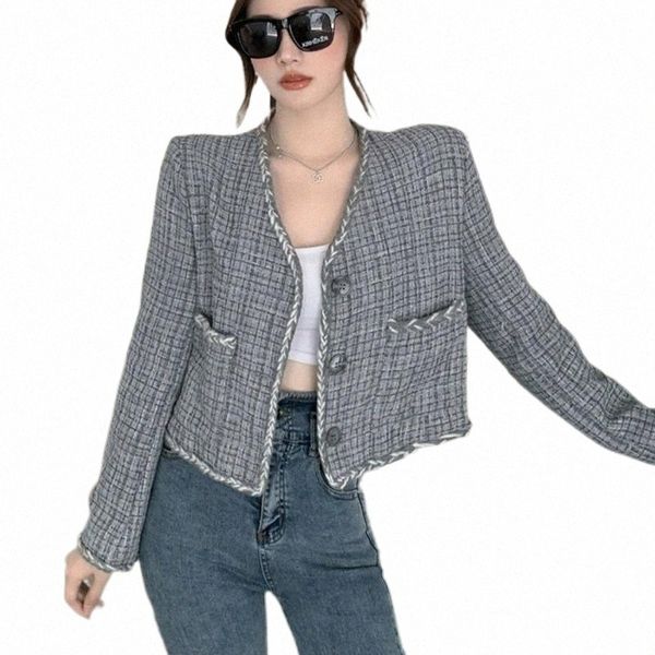 spring fall female elegant vitnage short tweed woman jacket coat women streetwear plaid outerwear mujer chaqueta kobieta kurtka women's, Black;brown
spring fall female elegant vitnage short tweed woman jacket coat women streetwear plaid outerwear mujer chaqueta kobieta kurtka women's, Black;brown