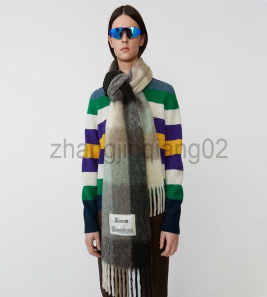 designer cashmere head acne studio scarf woman mens lovers new fashion brands rainbow tassel autumn winter thick warm student thickened shaw, Blue;gray
designer cashmere head acne studio scarf woman mens lovers new fashion brands rainbow tassel autumn winter thick warm student thickened shaw, Blue;gray