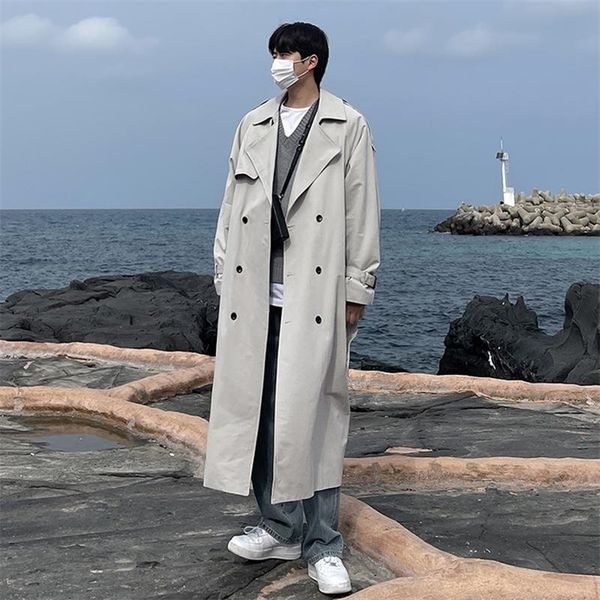 men's wool blends fashion men's woolen coats solid color single breasted lapel long coat jacket casual overcoat casual trench spri, Black
men's wool blends fashion men's woolen coats solid color single breasted lapel long coat jacket casual overcoat casual trench spri, Black