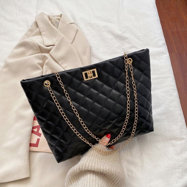 evening bags big tote for women chain crossbody diamond lattice shoulder female large leather plaid shopper handbags 220915
evening bags big tote for women chain crossbody diamond lattice shoulder female large leather plaid shopper handbags 220915