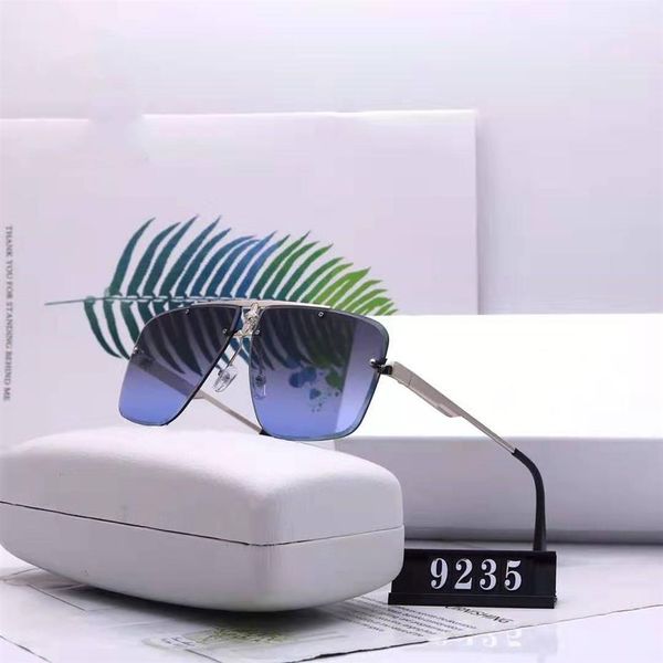 9235 new luxury sunglasses for mens and women brand designer sunglasses wrap sun glass pilot frame coating mirror lens230p, White;black
9235 new luxury sunglasses for mens and women brand designer sunglasses wrap sun glass pilot frame coating mirror lens230p, White;black