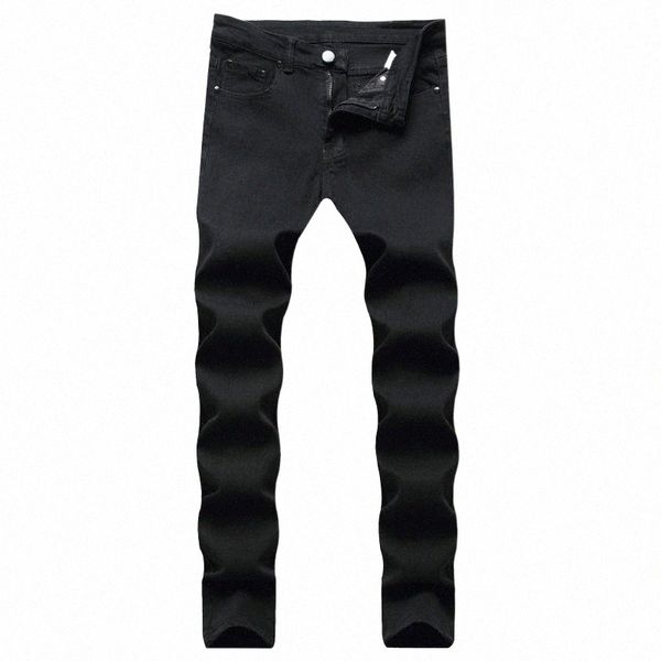 european and american trend men's jeans solid color casual slim stretch pants c6e0#, Blue
european and american trend men's jeans solid color casual slim stretch pants c6e0#, Blue