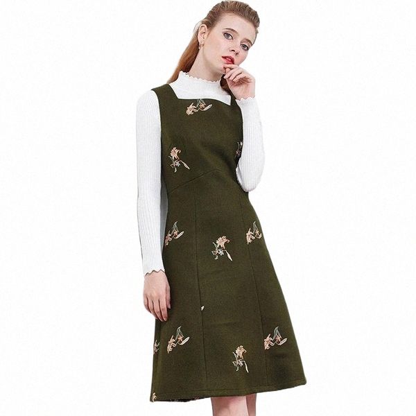 winter woolen women's vest dresses embroidered slim fashion sleeveless gray dress braces female vestidos casual g2fv#, Black;gray
winter woolen women's vest dresses embroidered slim fashion sleeveless gray dress braces female vestidos casual g2fv#, Black;gray