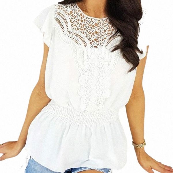 fashion women summer casual slim ol blouse short sleeve hollow out chiffon women's blouses & shirts y5ro#, White
fashion women summer casual slim ol blouse short sleeve hollow out chiffon women's blouses & shirts y5ro#, White