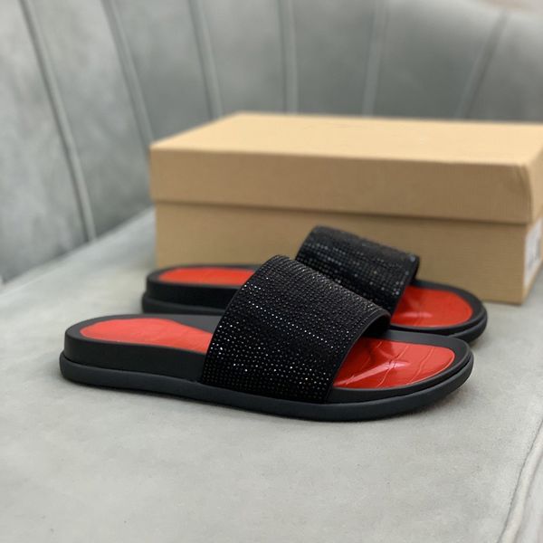 611s slippers man classic spike slippers flat spikes slide sandal mens thick rubber sole slipper studs slides platform mules for men summer, Black
611s slippers man classic spike slippers flat spikes slide sandal mens thick rubber sole slipper studs slides platform mules for men summer, Black