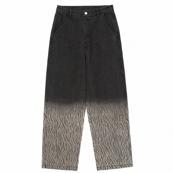 men's tie-dye gradient jeans loose denim trousers zebra print pants streetwear hip hop punk pants high street harajuku u9gi#, Blue
men's tie-dye gradient jeans loose denim trousers zebra print pants streetwear hip hop punk pants high street harajuku u9gi#, Blue