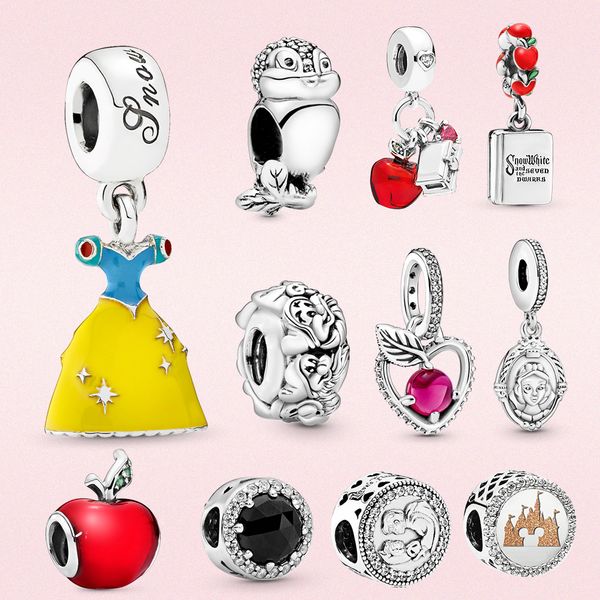 s925 charms pendant red apple skirt original fit pandora bracelet diy designer jewelry gift, Bronze;silver
s925 charms pendant red apple skirt original fit pandora bracelet diy designer jewelry gift, Bronze;silver