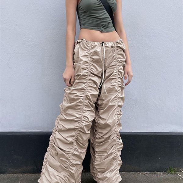 women's pants capris cuteandpsycho harajuku drawstring baggy trousers khaki fashion vintage y2k loose sweatpants streetwear joggers wid, Black;white
women's pants capris cuteandpsycho harajuku drawstring baggy trousers khaki fashion vintage y2k loose sweatpants streetwear joggers wid, Black;white