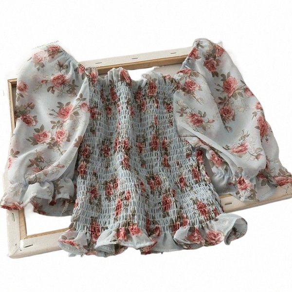 floral off shoulder chiffon blouse women temperament waist collection doll boho korean ruffles slash neck women's blouses & sh shir n8, White
floral off shoulder chiffon blouse women temperament waist collection doll boho korean ruffles slash neck women's blouses & sh shir n8, White