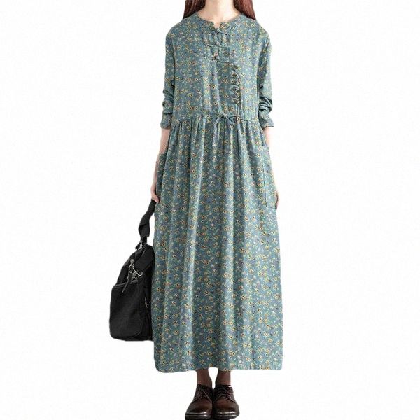 spring autumn cotton linen dress women's loose large size drawstring long-sleeved floral ethnic 15a casual dresses q9pz#, Black;gray
spring autumn cotton linen dress women's loose large size drawstring long-sleeved floral ethnic 15a casual dresses q9pz#, Black;gray