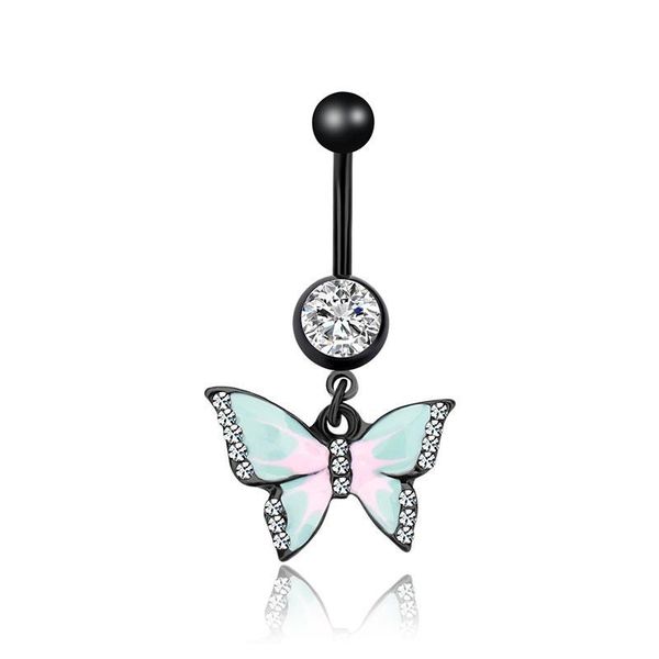 nipple rings navel belly nipple ring inlay crystal rhinestone women drop oil butterfly shaped breast rings punk human piercing body j dhf16, Silver
nipple rings navel belly nipple ring inlay crystal rhinestone women drop oil butterfly shaped breast rings punk human piercing body j dhf16, Silver