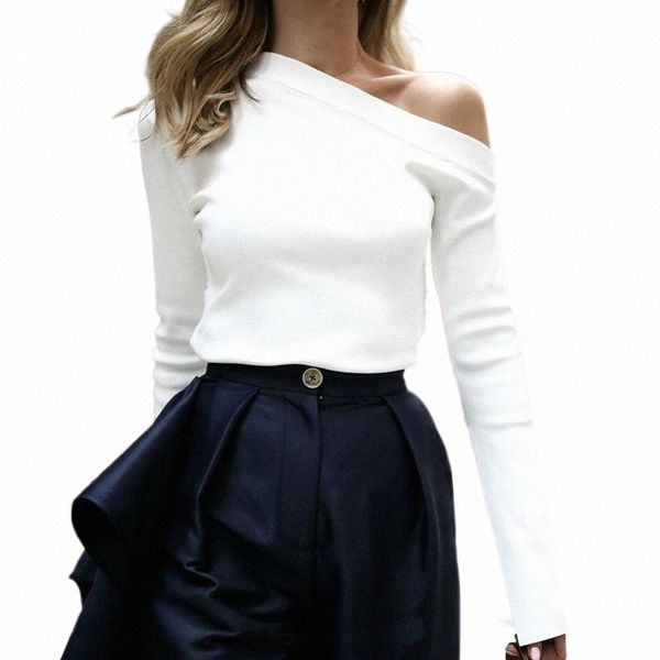 fashion off one shoulder blouse women long sleeve autumn slash neck white shirts casual knitted pullover blusas women's blouses & f8qp
fashion off one shoulder blouse women long sleeve autumn slash neck white shirts casual knitted pullover blusas women's blouses & f8qp