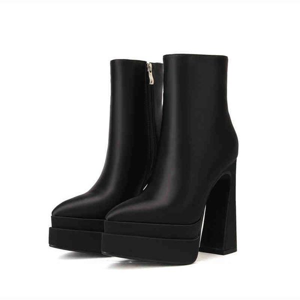 boots mstacchi autumn women platform ankle woman's pointed toe zipper high heels shoes ladies chunky botas femininas 220901, Black
boots mstacchi autumn women platform ankle woman's pointed toe zipper high heels shoes ladies chunky botas femininas 220901, Black