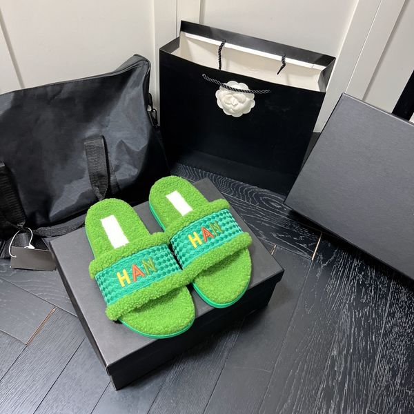 2chan and el womens slippers ladies wool slides winter fur fluffy furry warm plush c letters sandals comfortable fuzzy girl flip flop slippe, Black
2chan and el womens slippers ladies wool slides winter fur fluffy furry warm plush c letters sandals comfortable fuzzy girl flip flop slippe, Black