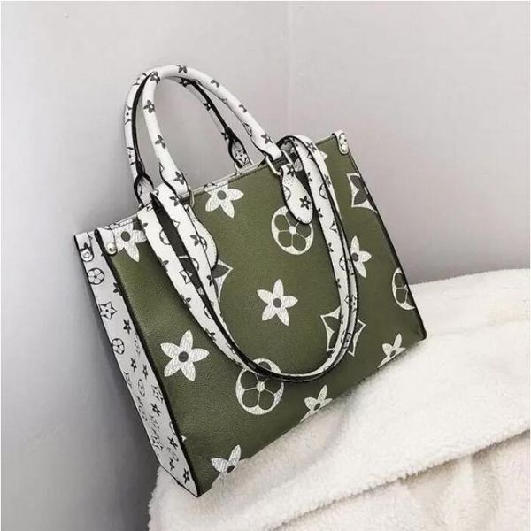 luxurys designers bag womens onthego handbags purse flower tote ladies casual pvc leather shoulder bags 44571
luxurys designers bag womens onthego handbags purse flower tote ladies casual pvc leather shoulder bags 44571
