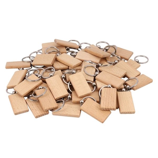 keychains 50 blank wooden keychain rectangular engraving key id can be engraved diy 220914, Silver
keychains 50 blank wooden keychain rectangular engraving key id can be engraved diy 220914, Silver