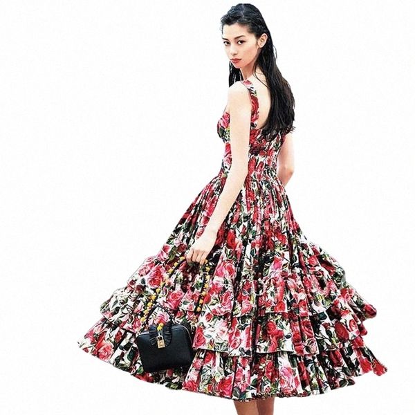 fashion designer runway ball gown dress summer women spaghetti strap backless floral print cascading ruffle beach casual dresses a7df#, Black;gray
fashion designer runway ball gown dress summer women spaghetti strap backless floral print cascading ruffle beach casual dresses a7df#, Black;gray