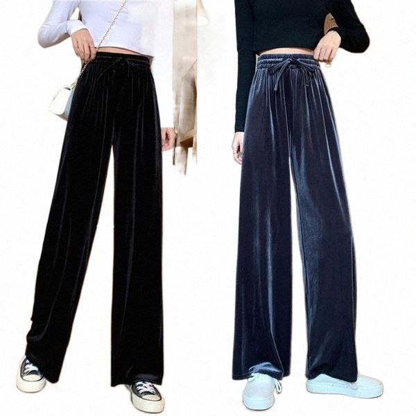 women thick velvet wide leg pants new autumn winter korean casual elastic high waist straight pant plus size black loose trouser1 c5fx#, Black;white
women thick velvet wide leg pants new autumn winter korean casual elastic high waist straight pant plus size black loose trouser1 c5fx#, Black;white