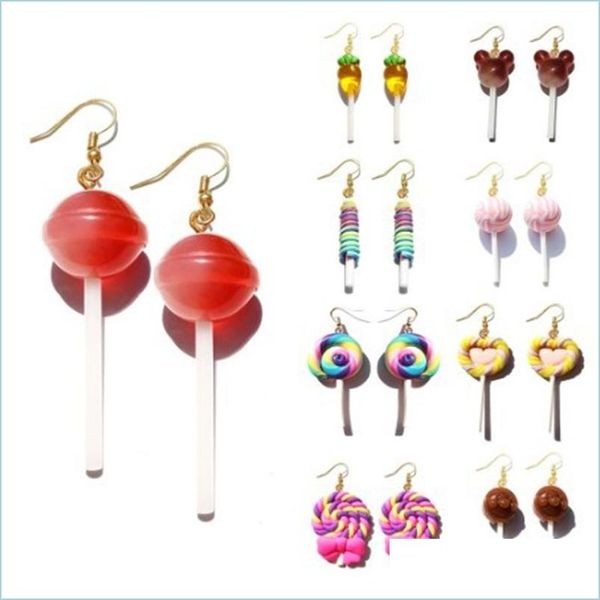 dangle chandelier earring for women resin lollipop drop earrings children jewelry custom made handmade cute girls cotton candy gift dh6s5, Silver
dangle chandelier earring for women resin lollipop drop earrings children jewelry custom made handmade cute girls cotton candy gift dh6s5, Silver