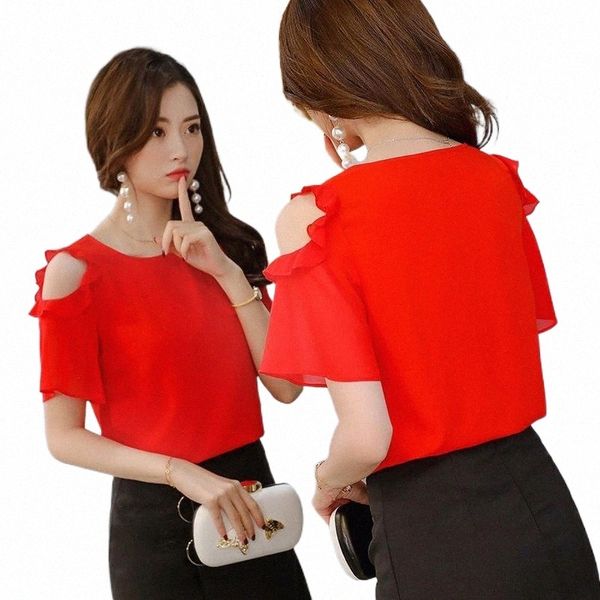 korean style women blouses 2021 summer off shoulder chiffon shirts short sleeve casul female work 3xl plus size clothing women's & r0o, White
korean style women blouses 2021 summer off shoulder chiffon shirts short sleeve casul female work 3xl plus size clothing women's & r0o, White