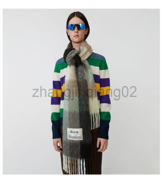 designer cashmere head acne studio scarf woman mens lovers new fashion brands rainbow tassel autumn winter thick warm student bib thickened, Blue;gray
designer cashmere head acne studio scarf woman mens lovers new fashion brands rainbow tassel autumn winter thick warm student bib thickened, Blue;gray