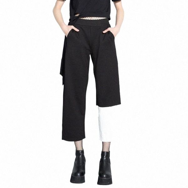 pants for women 2021 autumn asymmetric black and white high waist retro wide leg capri-pants women's & capris u7ze#, Black;white
pants for women 2021 autumn asymmetric black and white high waist retro wide leg capri-pants women's & capris u7ze#, Black;white