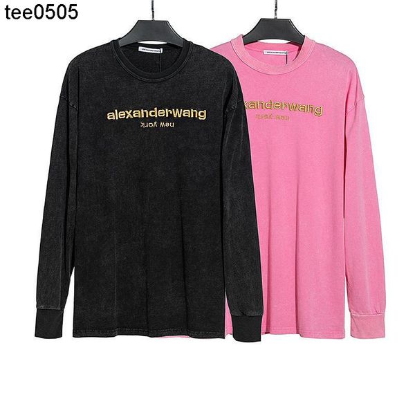 fashion new family men's and women's round neck long sleeve wash water stir fry flower long sleeve t-shirt letter print, Black
fashion new family men's and women's round neck long sleeve wash water stir fry flower long sleeve t-shirt letter print, Black