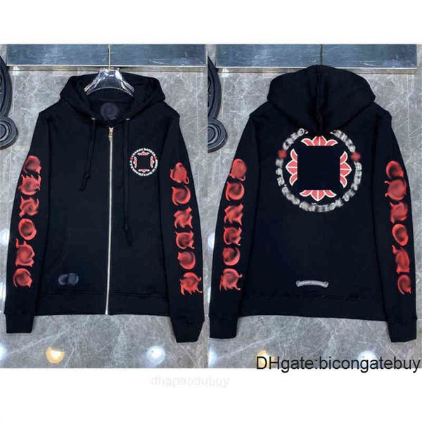 men's hoodies sweatshirts designer chrome brand luxury jackets zipper men horseshoe cross print ch women loose coat casual pu 5544, Black
men's hoodies sweatshirts designer chrome brand luxury jackets zipper men horseshoe cross print ch women loose coat casual pu 5544, Black