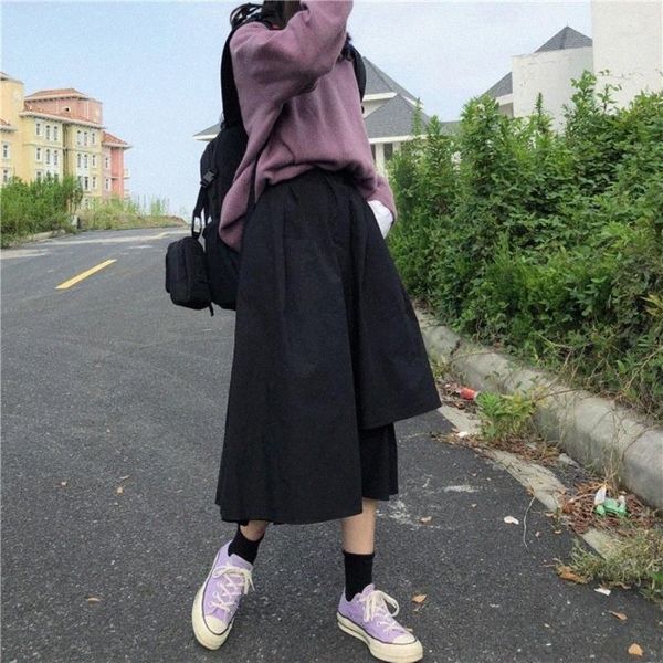 midi skirts womens solid skirt goth lolita summer high waisted loose pleated irregular hem skirts spring summer y2k e girl skirt n23p#, Black
midi skirts womens solid skirt goth lolita summer high waisted loose pleated irregular hem skirts spring summer y2k e girl skirt n23p#, Black