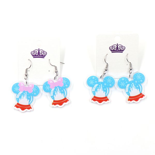 dangle chandelier 1pair product cn drop mouse castle crystal ball christmas cute acrylic earrings jewelry for women 220914, Silver
dangle chandelier 1pair product cn drop mouse castle crystal ball christmas cute acrylic earrings jewelry for women 220914, Silver