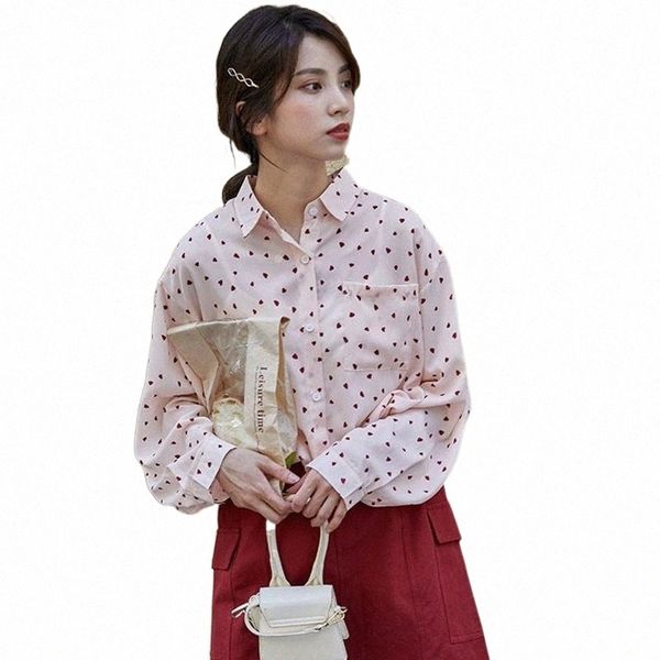 women casual shirts arrival 2021 spring korean style turn-down collar all-match print loose ladies elegant w051 women's blouses & v3ye, White
women casual shirts arrival 2021 spring korean style turn-down collar all-match print loose ladies elegant w051 women's blouses & v3ye, White