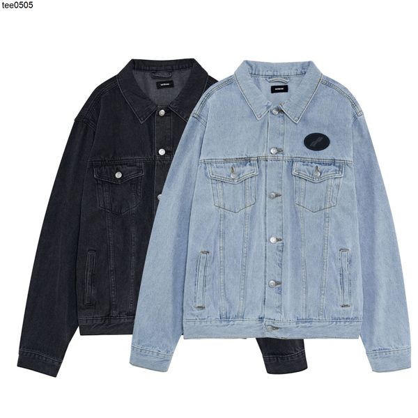 mi's same old loose denim jacket weldone men's and women's same jacket, Black;brown
mi's same old loose denim jacket weldone men's and women's same jacket, Black;brown