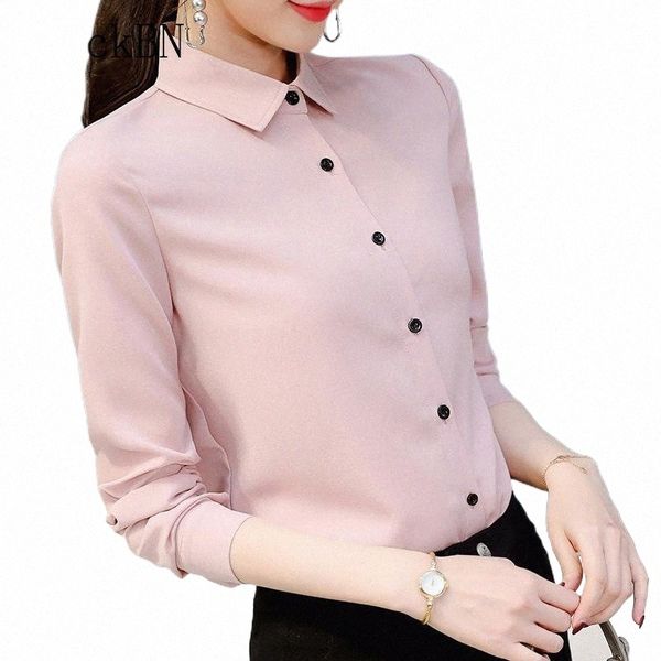 autumn spring shirts women long sleeve shirt office lady chiffon blouse white casual button korean slim fashion blusa women's blouses
autumn spring shirts women long sleeve shirt office lady chiffon blouse white casual button korean slim fashion blusa women's blouses